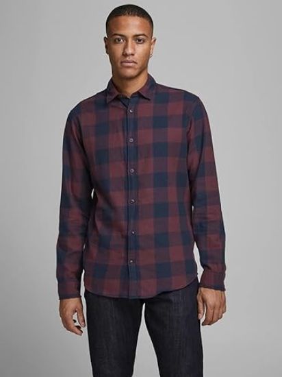 Picture of Jack and Jones Mens Gingham Shirt