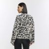 Picture of River Island Womens Animal Jumper - Sizes Medium or Large - Free Post