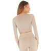 Picture of L'amore Couture Womens Simone Seamless Top Taupe