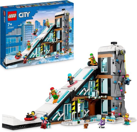 Picture of LEGO 60366 City Ski and Climbing Centre Set, 3