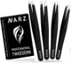 Picture of 4Pcs Professional Tweezers Stainless Steel