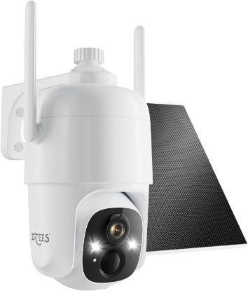 Picture of Lightning Deal with £20 Voucher-Dzees Solar Security Cameras Wireless