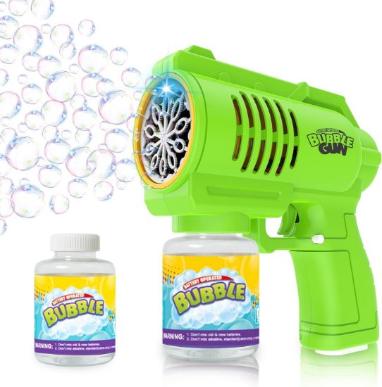 Picture of Bubble Machine Gun for Kids, Bubble Blower with Lights/130ML