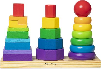 Picture of Melissa & Doug Geometric Stacker