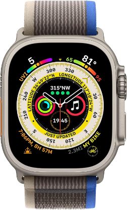 Picture of Apple Watch Ultra (GPS + Cellular, 49mm) Smart Watch - Titanium Case