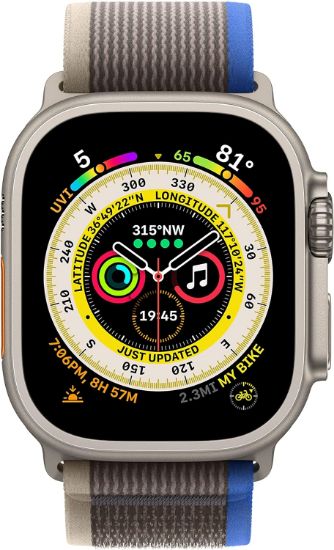 Picture of Apple Watch Ultra (GPS + Cellular, 49mm) Smart Watch - Titanium Case