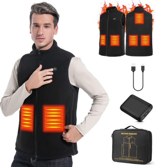 Picture of LIGHTNING DEAL - LUXURY-VITA Winter Heated Vest for Men