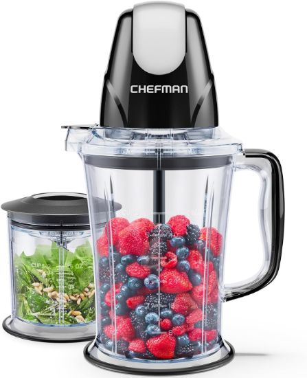 Picture of CHEFMAN 2-in-1 Food Processor and Portable Blender