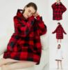 Picture of AZENTOP Oversized Hoodie Blanket Plush Sherpa