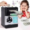 Picture of Piggy Bank for Kids Boys Girls Money Bank Machine with Password ATM