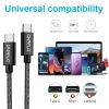 Picture of DEAL STACK - 60w Nylon Fast USB C to USB C iPad Charging Cable + 50% Coupon