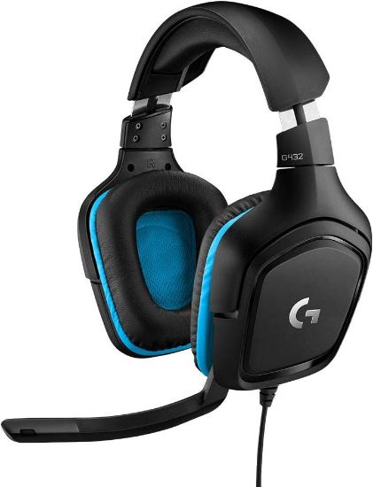 Picture of Logitech G432 Wired Gaming Headset (Black)