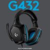 Picture of Logitech G432 Wired Gaming Headset (Black)