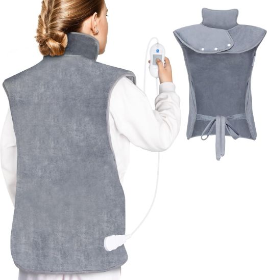 Picture of Electric Heating Pad for Back Pain Relief