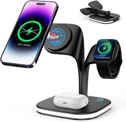 Picture of DEAL STACK - Magnetic Wireless Charger Stand + 20% Coupon