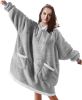 Picture of Monkrict Super Warm Oversized Hoodie for Women (Grey)