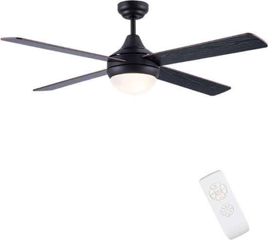 Picture of Prime Savings+£40 Voucher-CJOY Ceiling Fan Lights with Remote Control