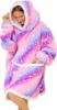 Picture of Adult Hoodie Blanket Sweatshirt Super Soft Fluffy Sherpa Blanket