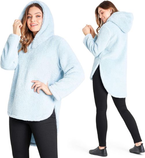 Picture of CityComfort Women's Fluffy Fleece Hoodie (Size L)