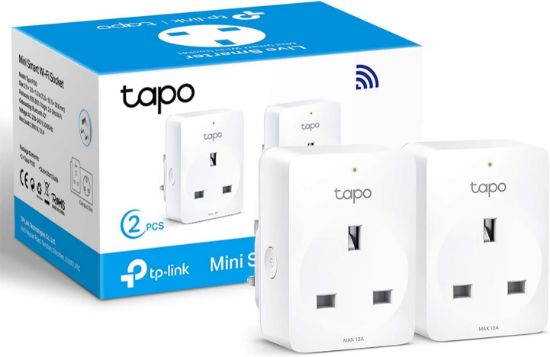 Picture of Tapo Smart Plug Wi-Fi Outlet, Works with Amazon Alexa & Google Home (2-Pack)