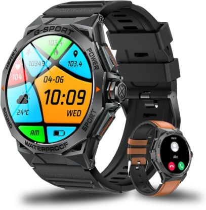 Picture of DEAL STACK - LEMFO Smart Watch,1.43'' AMOLED Screen Smart Watch + 30% Coupon