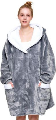 Picture of AAXII Oversized Sherpa Blanket Hoodie