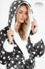 Picture of DEAL STACK - CityComfort Dressing Gowns (Charcoal/White, M) + 50% Coupon