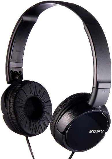 Picture of Sony MDR-ZX110 Overhead Headphones - Black , BASIC, Pack of 1