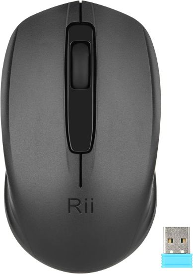 Picture of Rii Wireless Optical Mini Mouse (Black)