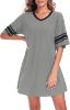 Picture of YVH Womens Nightgown Short Sleeve v Neck