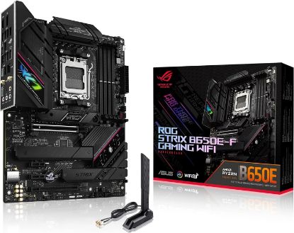 Picture of ASUS ROG Strix B650E-F Gaming WiFi AMD Ryzen AM5 ATX Motherboard