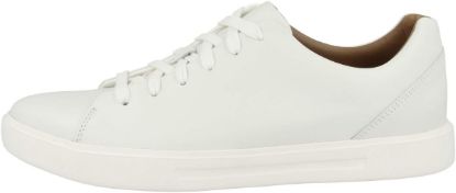 Picture of Clarks Men's White Leather Un Costa Lace Sneaker Size 6.5 Only