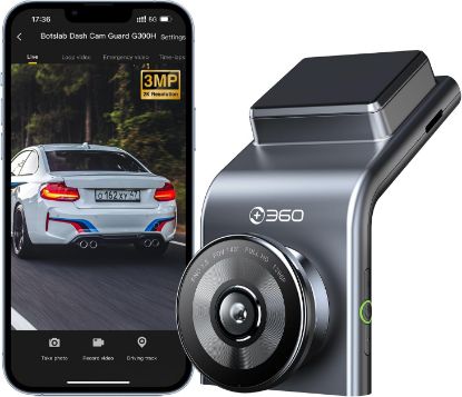 Picture of BOTSLAB Car Dash Cam Front, 1296P FHD 140 Wide Angle Car Camera