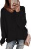 Picture of Hormtaer Women's Winter v Neck Casual Knitted Jumper