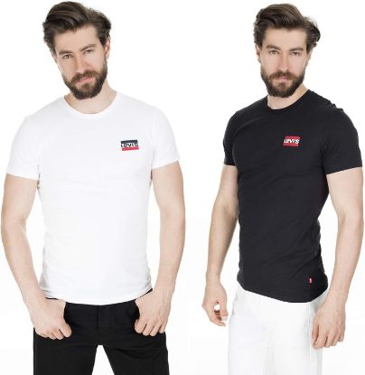 Picture of Levi's Men's 2-Pack Crewneck Graphic Tee T-Shirt