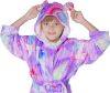 Picture of Girl's Super Soft Hooded Dressing Gown 