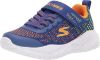 Picture of Skechers Nitro Sprint Boys Navy & Lime Trainer