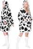 Picture of Oversized Snuggle Hoodie with Sleeves (Cows)