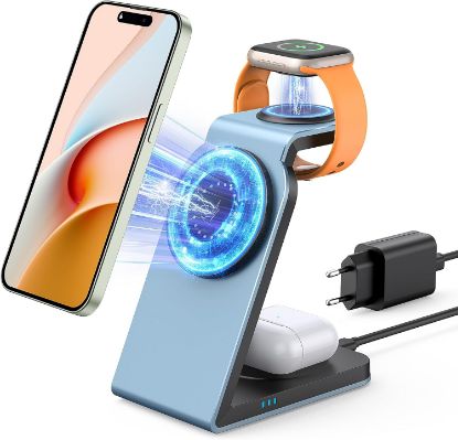 Picture of Wireless Charger, 3 in 1 Charging