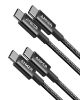 Picture of Anker 2 Pack New Nylon USB C to USB C Cable (3.3ft 60W)