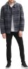 Picture of Levi's Men's Plaid Sherpa Lined Hooded Shirt Jacket (Regular & Big & Tall Sizes)