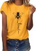 Picture of Voqeen Bee Kind T-Shirt Casual round Neck Short