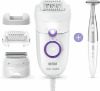 Picture of Braun Silk-Pil 5 Power Epilator, Hair Removal with Electric Shaver Head