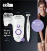 Picture of Braun Silk-Pil 5 Power Epilator, Hair Removal with Electric Shaver Head