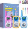 Picture of Anpro 3-Pieces Walkie Talkies for Kids (Pink&Blue&Yellow)