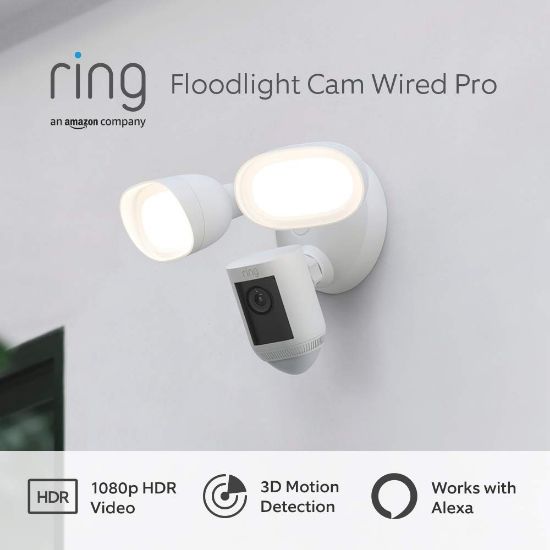 Picture of Certified Refurbished Ring Floodlight Cam Wired Pro