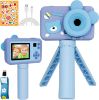 Picture of IPS Screen Digital Video Camera for Kids (Tripod-Blue)