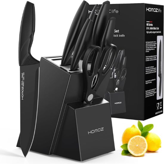 Picture of Kitchen Knife Sets 8 Piece with Sharpener