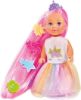 Picture of Simba 105733505 - Evi Love Rainbow Princess Doll with Long Hair