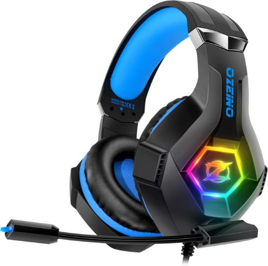 Picture of Gaming Headset Stereo Surround Sound with Breathing RGB Ligh